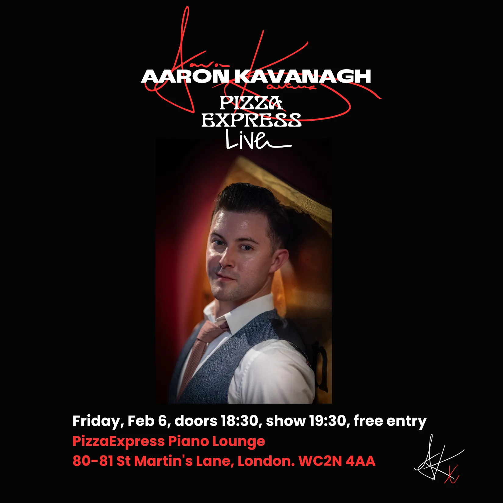 Aaron Kavanagh - PizzaExpress Live image